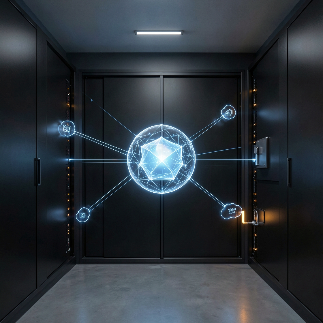 Abstract AI agent attack path across exposed cloud servers and databases