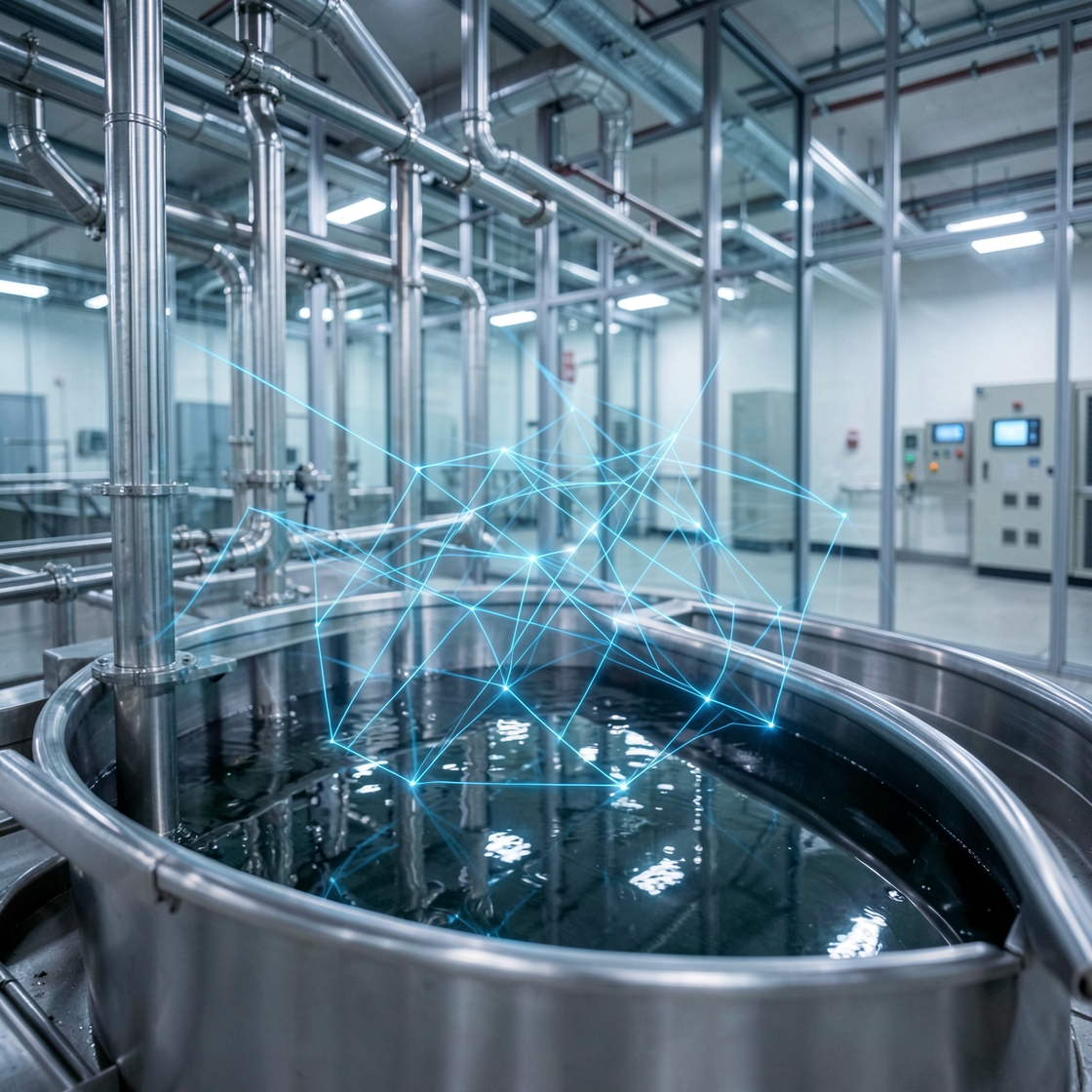 Unbranded water utility control equipment and abstract network paths inside a secure operations room